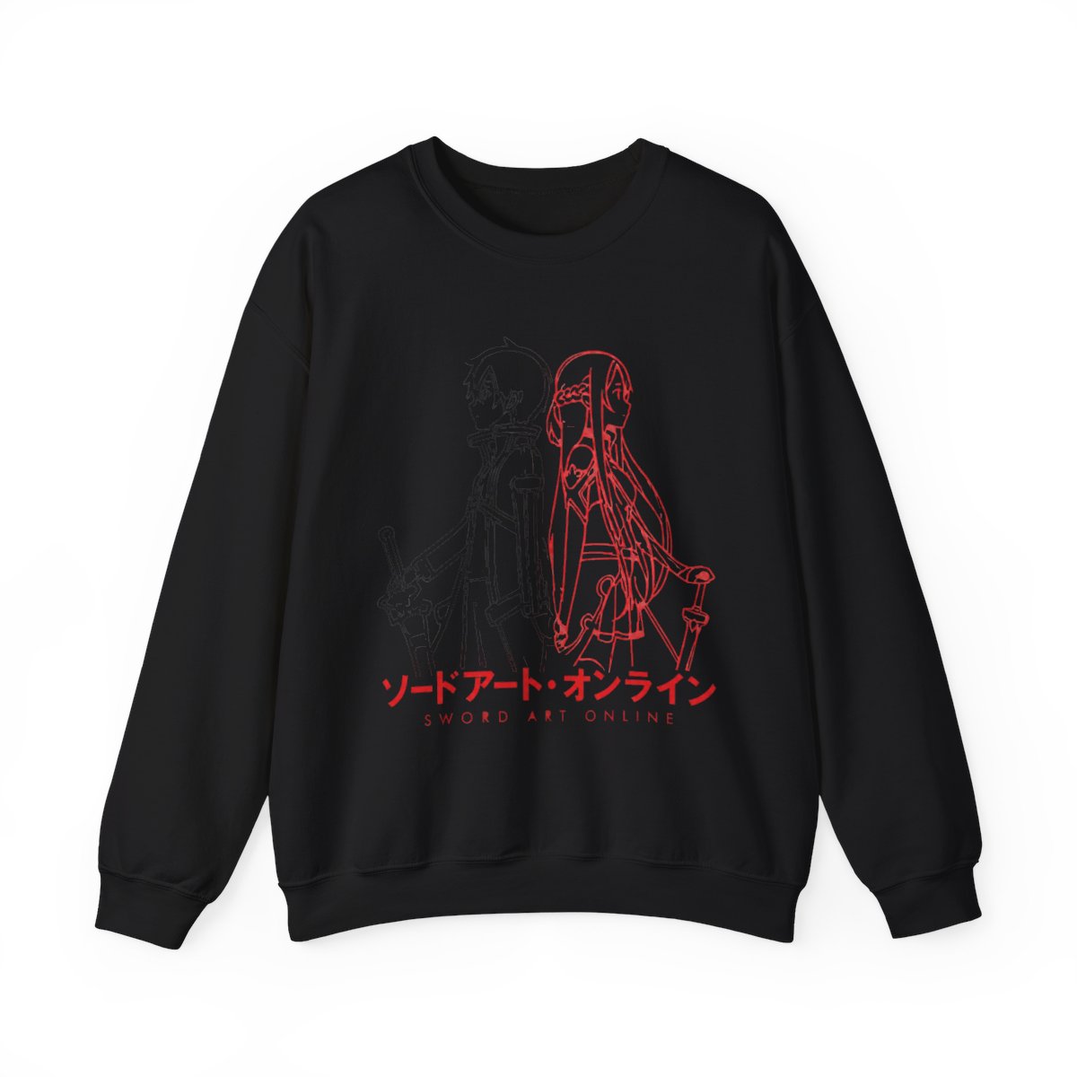 LED design inspired by the anime sword art online Crewneck