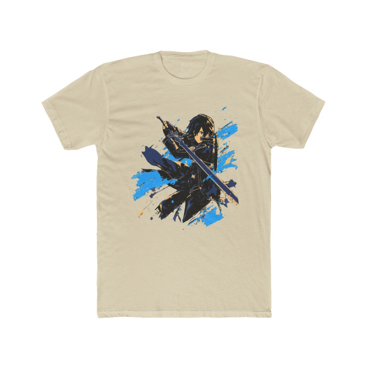 Kirito Sword Art Online Art T Shirt - alternate angle 4, merchandise