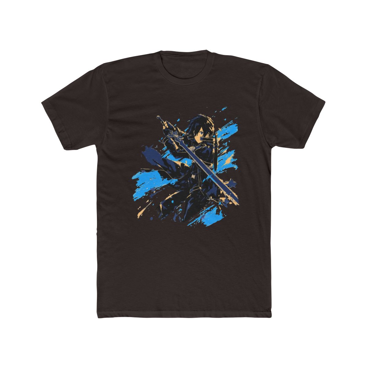 Kirito Sword Art Online Art T Shirt - alternate angle 3, merchandise