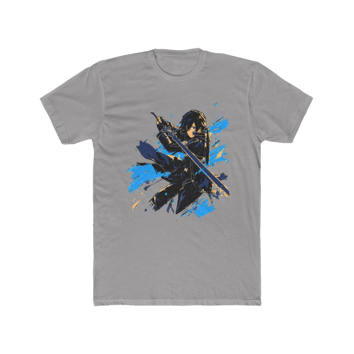Kirito Sword Art Online Art T Shirt - alternate angle 2, merchandise