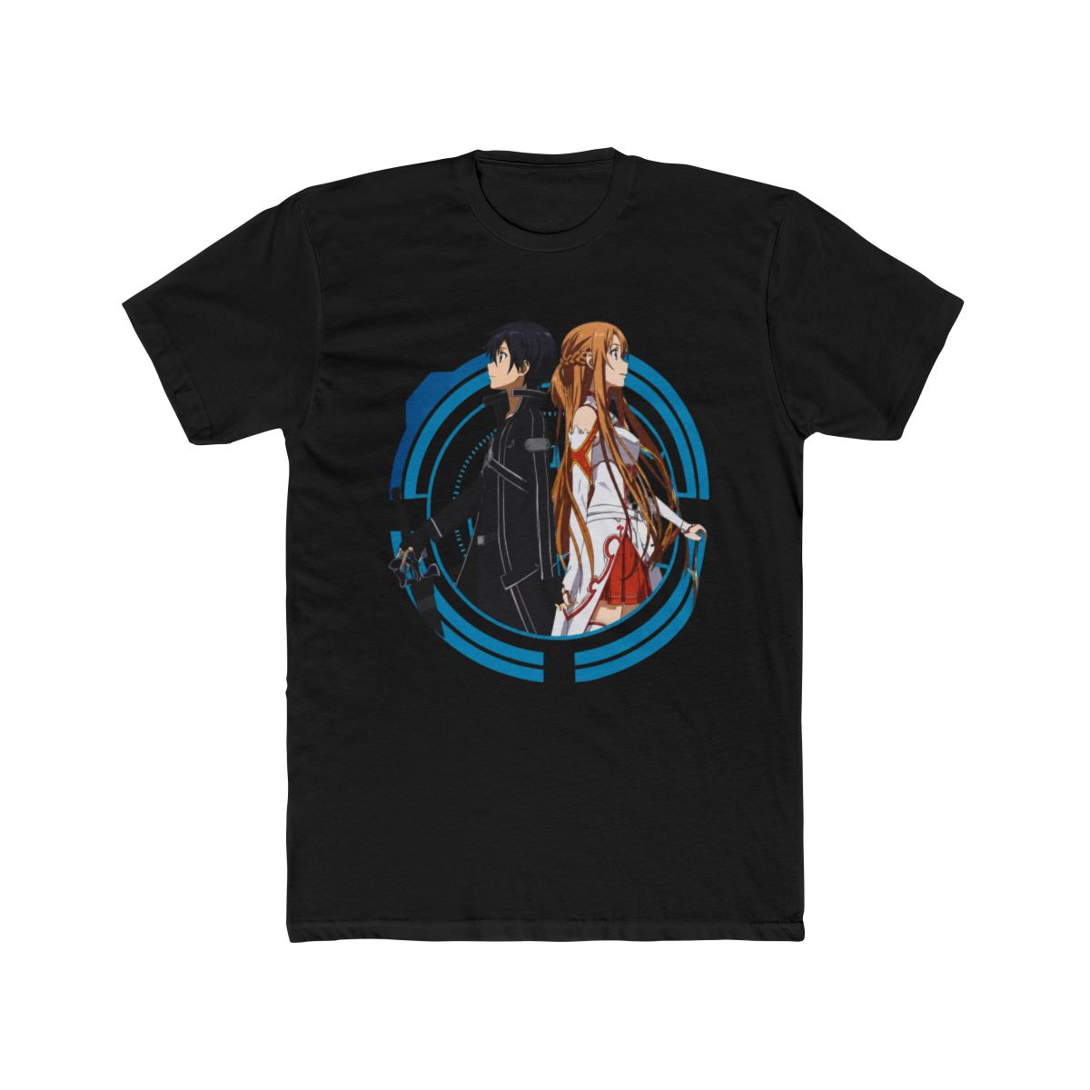 Sword Art Online Kirito And Asuna T Shirt - alternate angle 3, merchandise