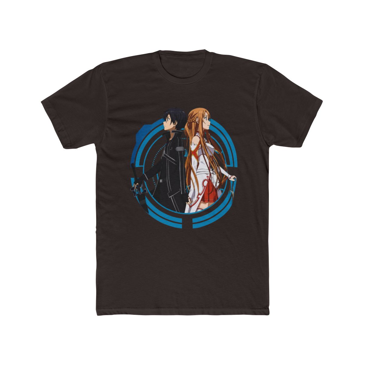 Sword Art Online Kirito And Asuna T Shirt - alternate angle 2, merchandise